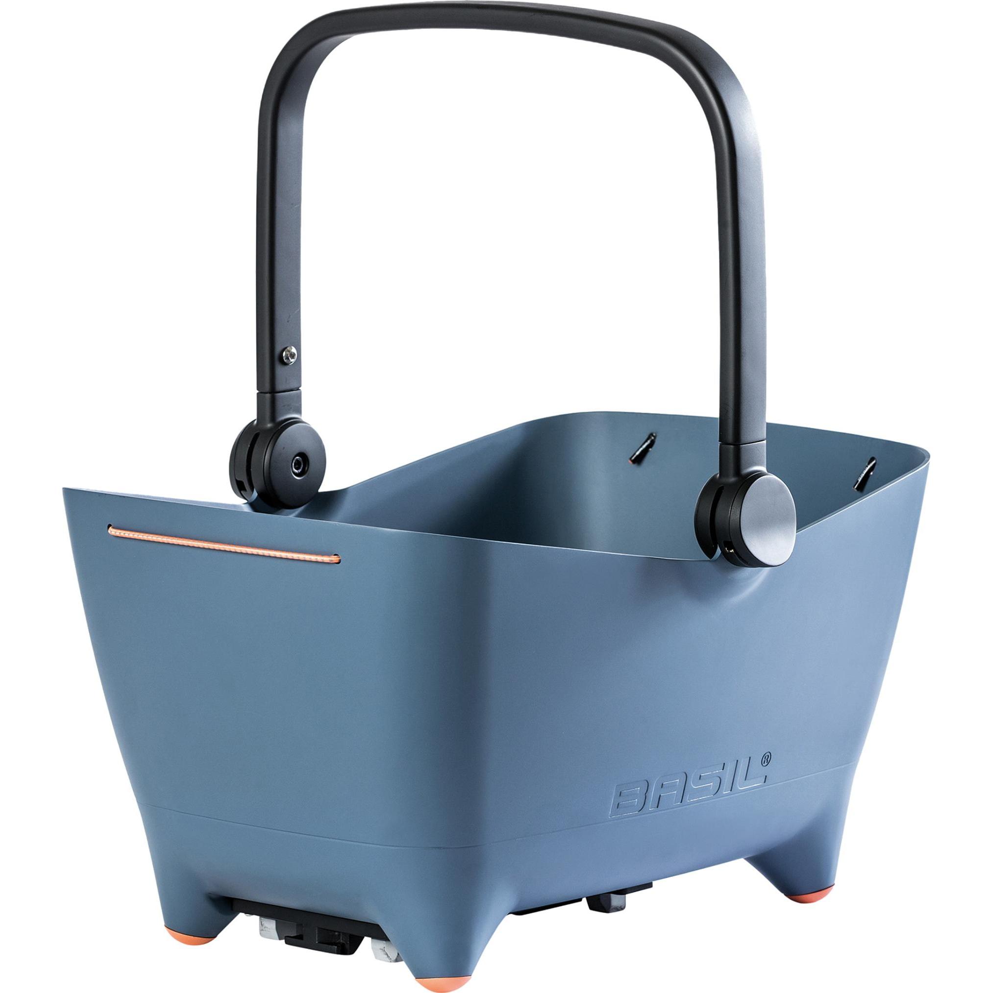 Basil BUDDY MIK 2.0, Hundefahrradkorb, faded denim (32 l) (20029)