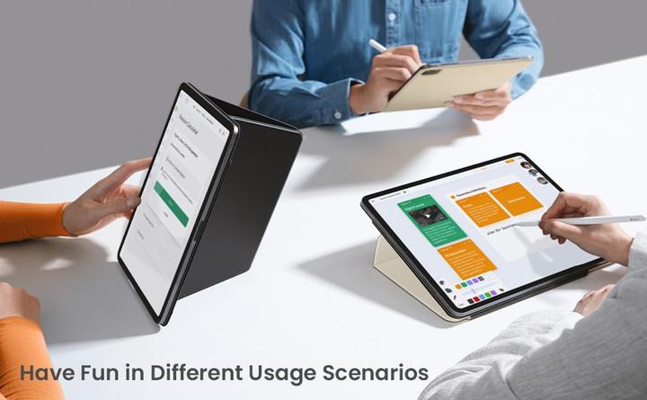 Actual product image tomtoc B02 (11") Inspire 4-Mode Folio (iPad Pro 11 2021 (3rd Gen), iPad Pro 11 2022 (4th Gen))