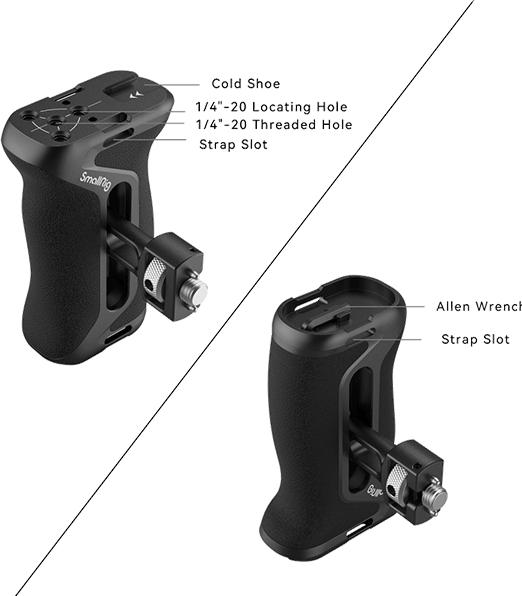 Produktbild SmallRig 4016 ARRI Locating Side Handle (Griff)