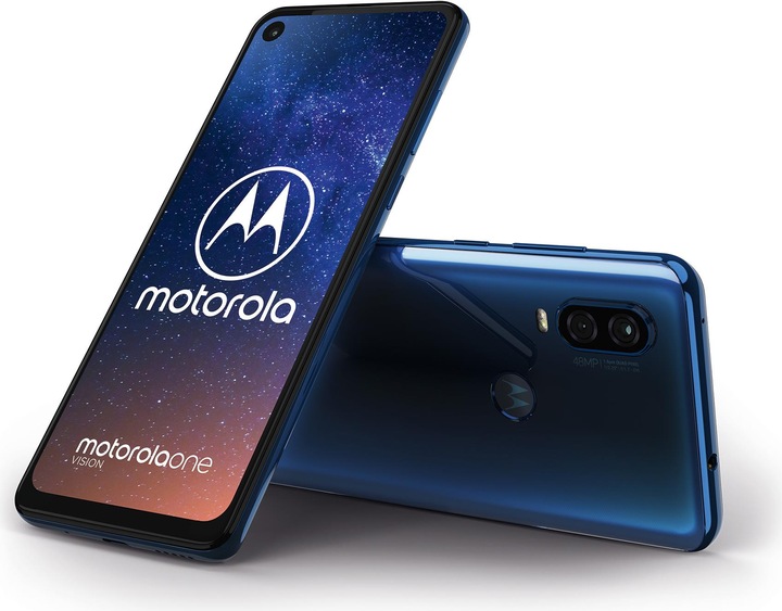 Produktbild Motorola One Vision (128 GB, Sapphire gradient, 6.30", Hybrid Dual SIM, 48 Mpx, 4G)