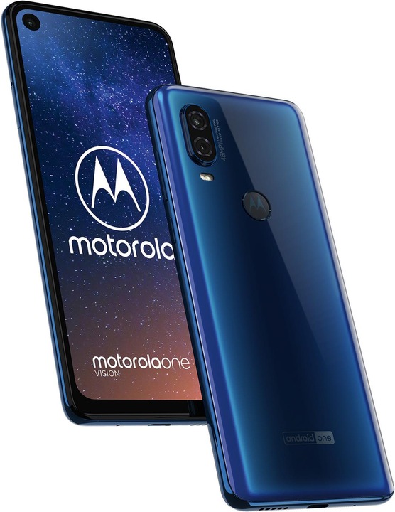 Produktbild Motorola One Vision (128 GB, Sapphire gradient, 6.30", Hybrid Dual SIM, 48 Mpx, 4G)