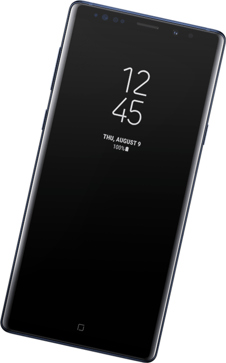 Produktbild Samsung Galaxy Note 9 EU (128 GB, Ocean Blue, 6.40", Hybrid Dual SIM, 12 Mpx, 4G)
