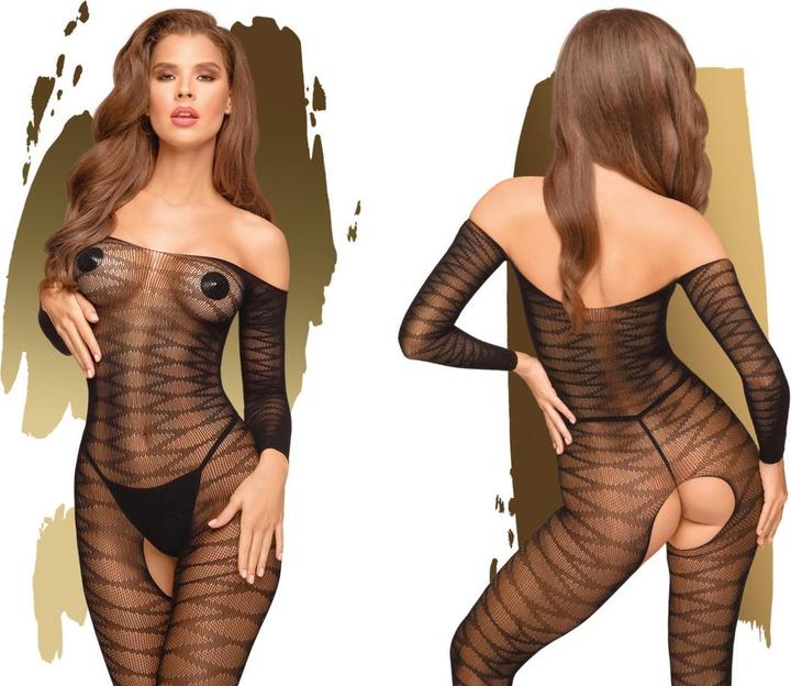 Image du produit Penthouse Lingerie Dreamy diva - Bas de corps Sheer avec crotch ouvert - noir (M, L)