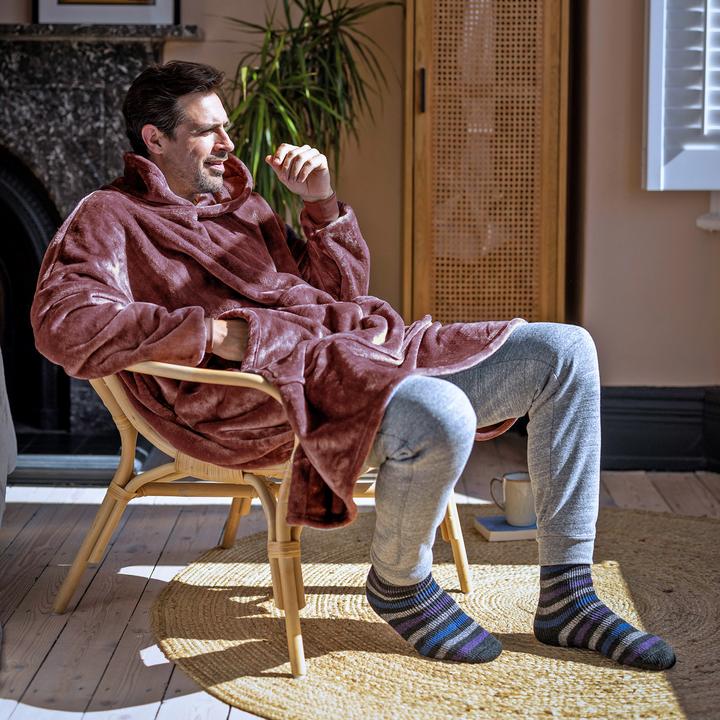 Produktbild Heat Holders Oversized Hoodie Decke | Plüsch Blanket, Pullover Decke Fleece (One Size)