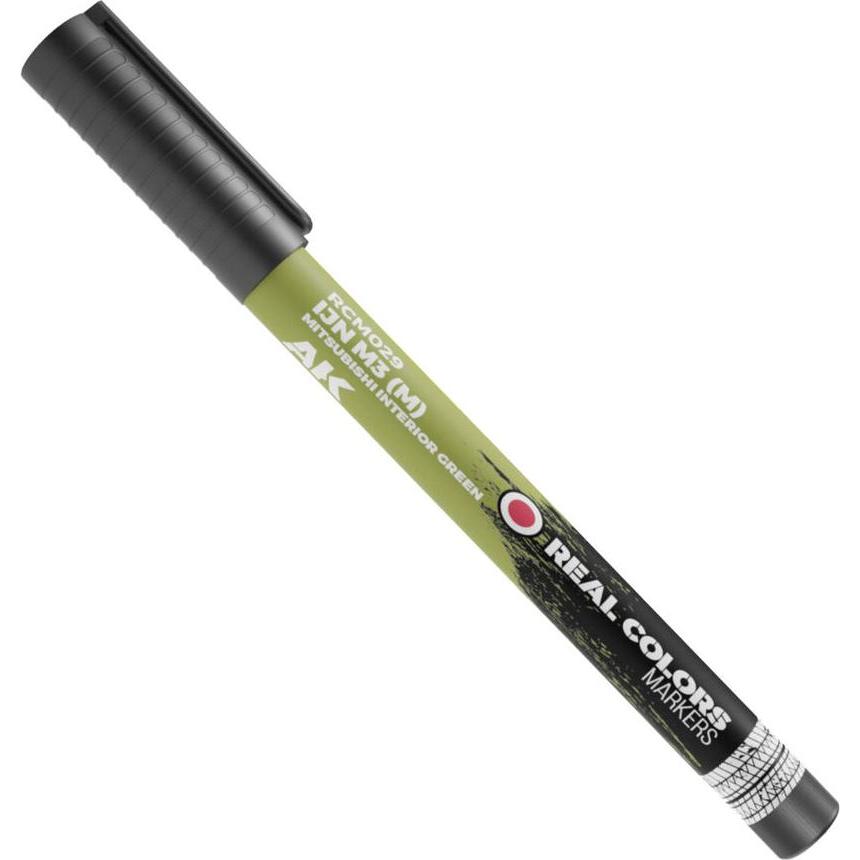 AK Interactive, Marker, Real Colors Marker IjnM3 (M) Mitsubishi Interior Green