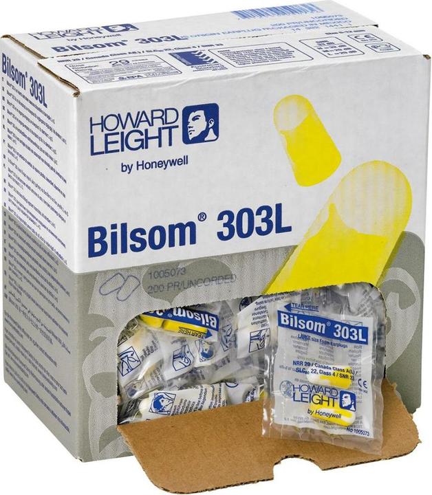 Produktbild Honeywell Gehörschutzstöpsel Bilsom 303 S (20 Pack a 10 Paar) (20 x)