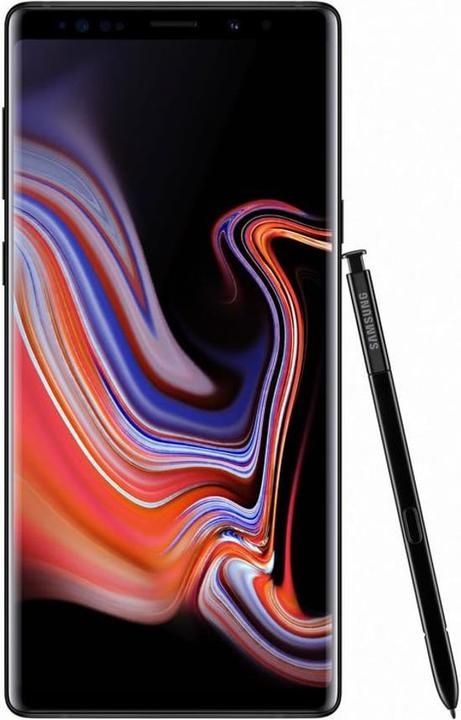 Image du produit Samsung Galaxy Note9 (128 Go, Midnight Black, 6.40", Double SIM hybride, 4G)