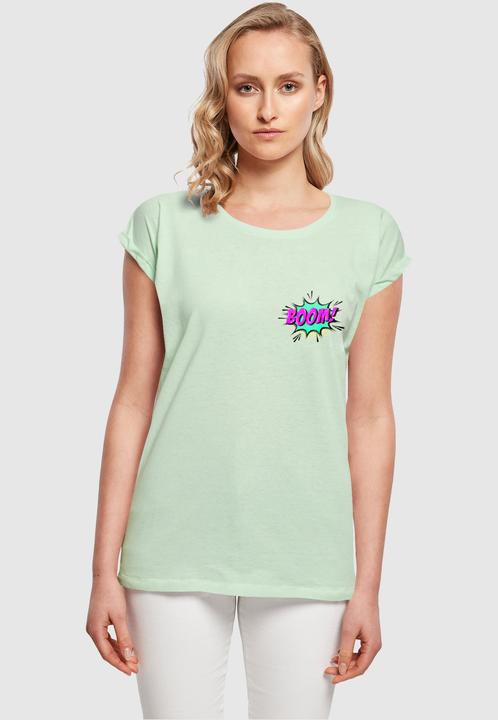 Image du produit Merchcode Tee-shirt femme BOOM épaule étendue - 116849 (4XL)