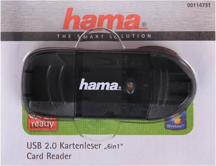 Produktbild Hama USB 2.0 Kartenleser SD (USB 2.0)