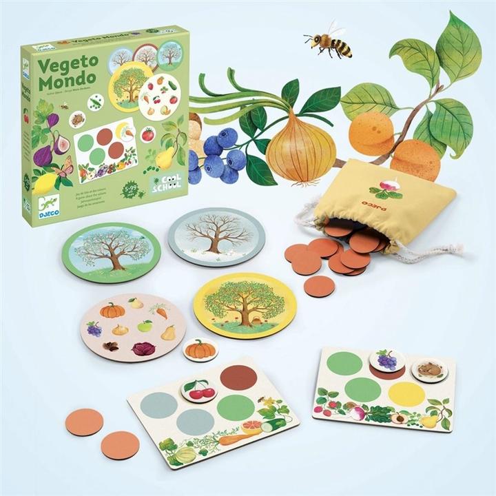 Immagine prodotto Djeco Vegeto Mondo (1 - 6 Giocatori)