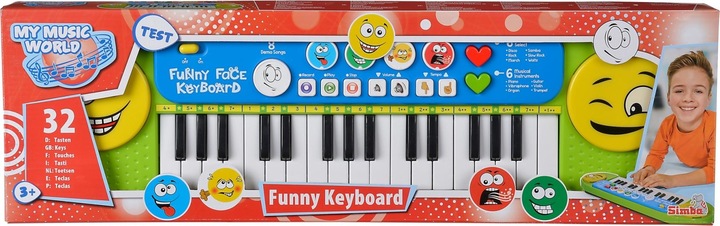 Actual product image Simba Funny Keyboard (Multilingual)