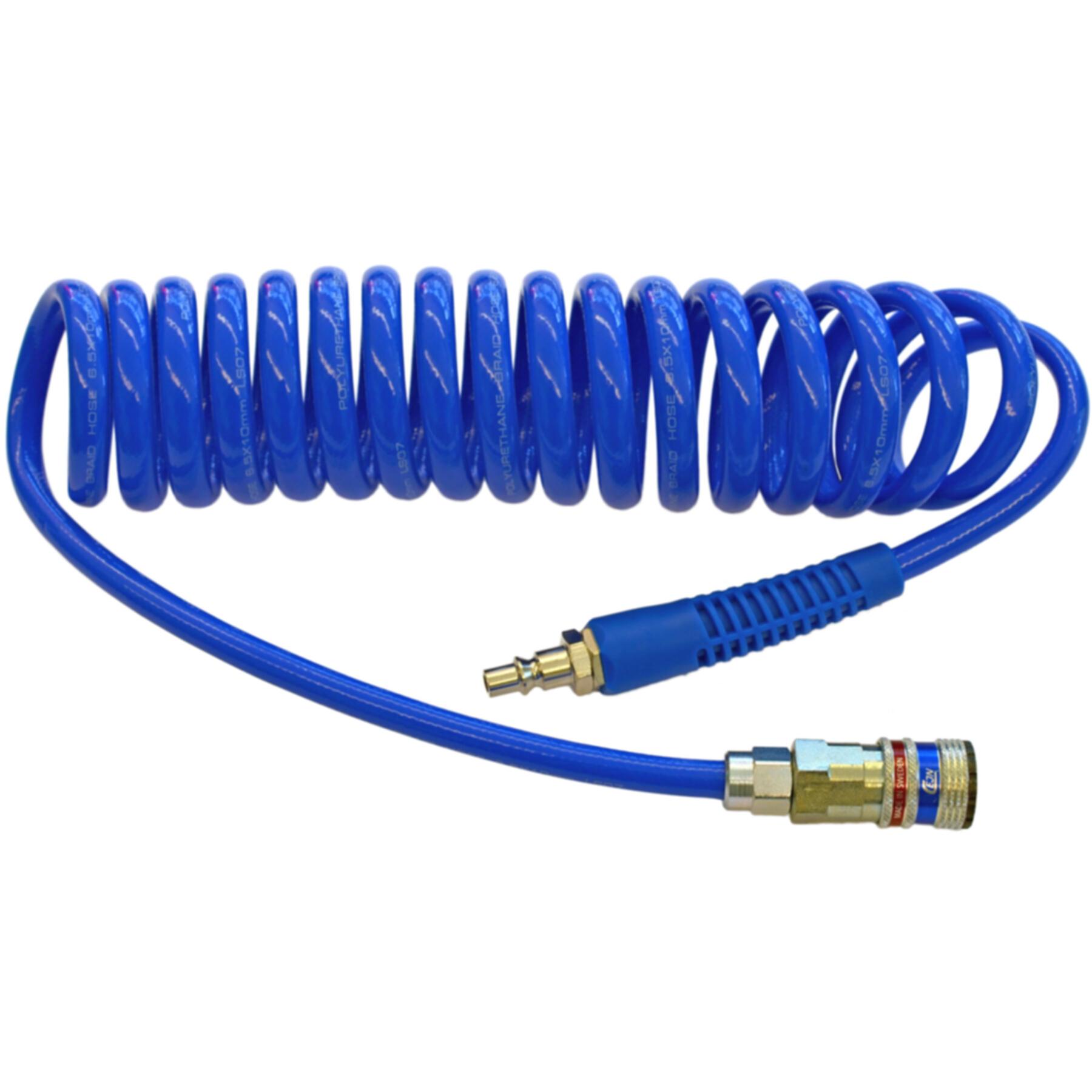 Revotool, Utensile ad aria compressa, Tubi a spirale per aria compressa