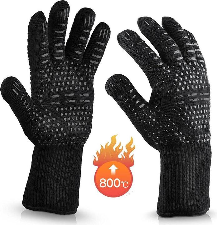 Immagine prodotto Werkstein Hitzebeständige BBQ Grillhandschuhe (Fibre aramidiche, silicone termoresistente)