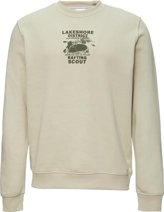 S.Oliver Sweatshirt Sweatshirt mit Stickerei aus weichem Baumwollmix (L)