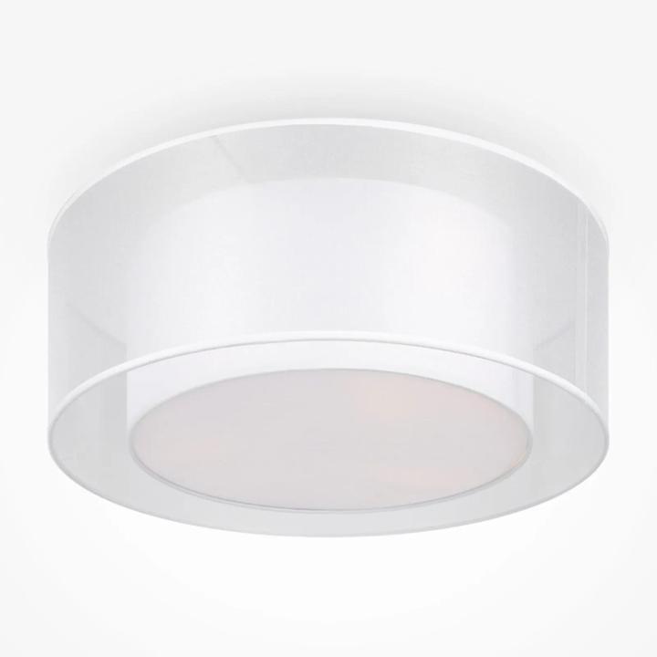 Produktbild Maytoni Bergamo Deckenleuchte, Deckenlampe 3x E27 transparent Weiss (E27)