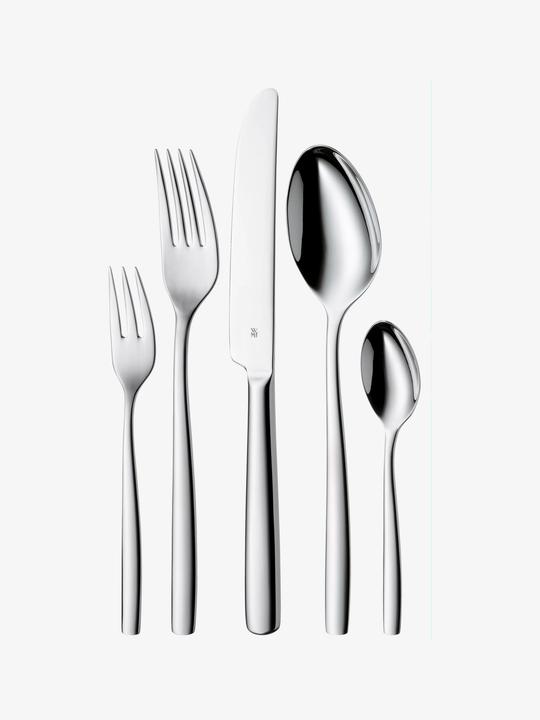 Produktbild WMF Besteck Besteckset 6 Personen Palma 30tlg Monobloc-Messer Edelstahl poliert (30 Stück, Besteck Set)