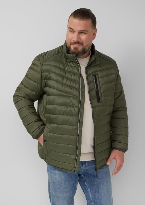 Produktbild S.Oliver Outdoor-Jacke Leichte Steppjacke mit sportiven Kontrastdetails | 360° Circular Vision (5XL)