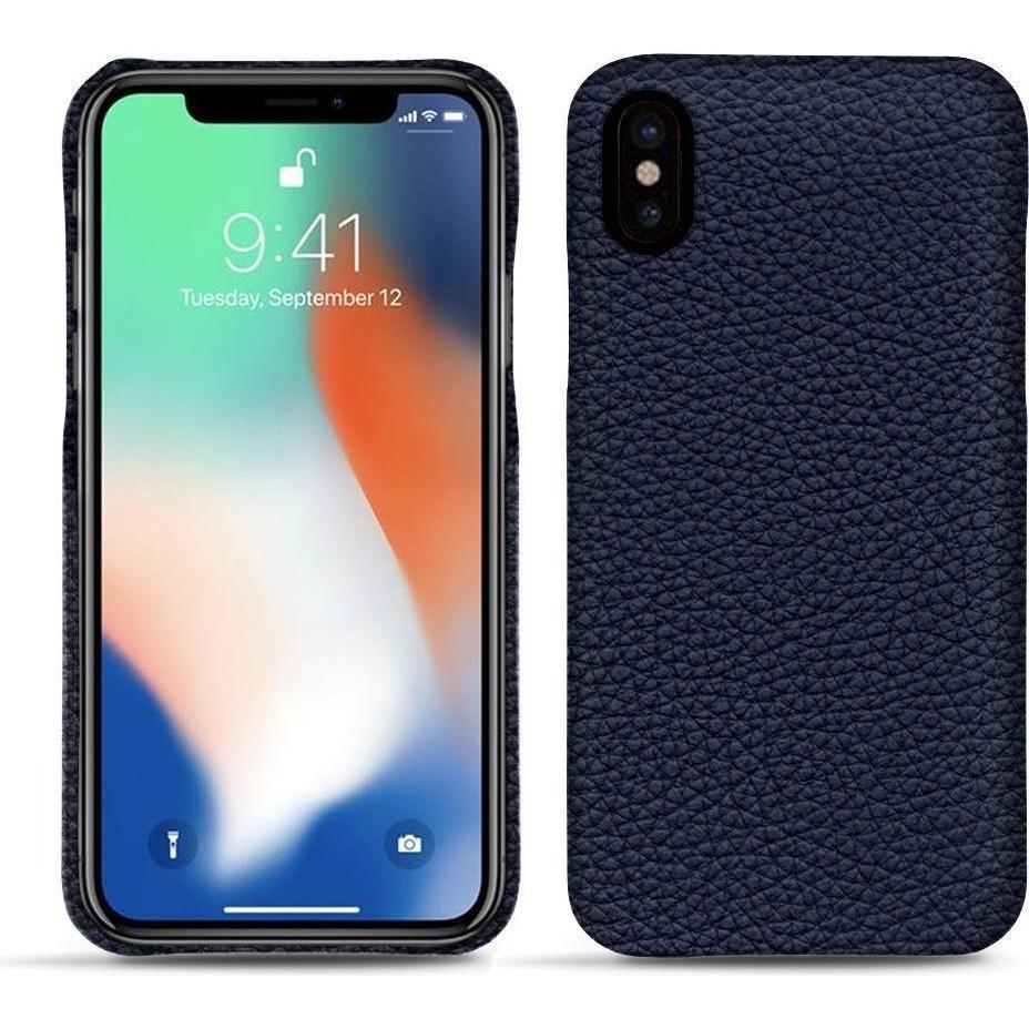 Noreve Lederschutzhülle (Apple iPhone XS Max), Smartphone Hülle, Violett