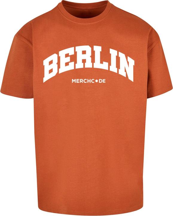 Produktbild Merchcode Berlin Wording - Heavy Oversize Tee - 117503 (L)