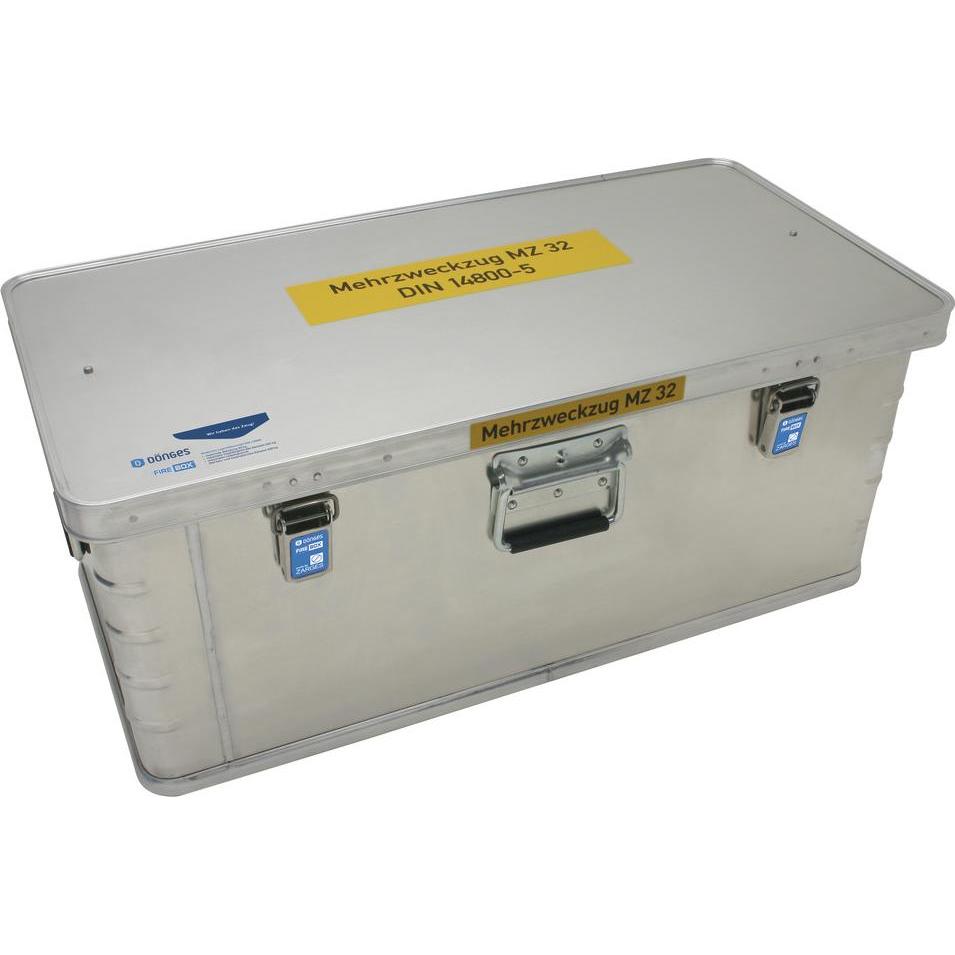 Dönges, Aufbewahrungsbox, FireBox, Mehrzweckzug DIN 14800-MZ 32 Kasten 1, 800 x 400 x 330 mm (80 x 40 x 33 cm)