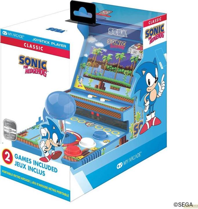 Immagine prodotto MyArcade Joystick Player 6,8â Sonic The Hedgehog Portable Retro Arcade
