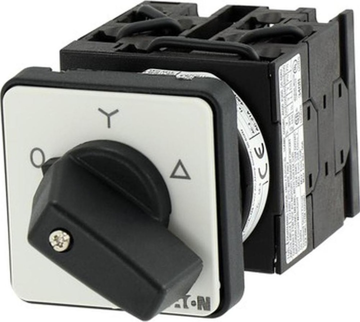 Actual product image Eaton T0-4-8410/E Star-delta- 024604 Switch Kont8 20A 0-Y-D 60° rast.