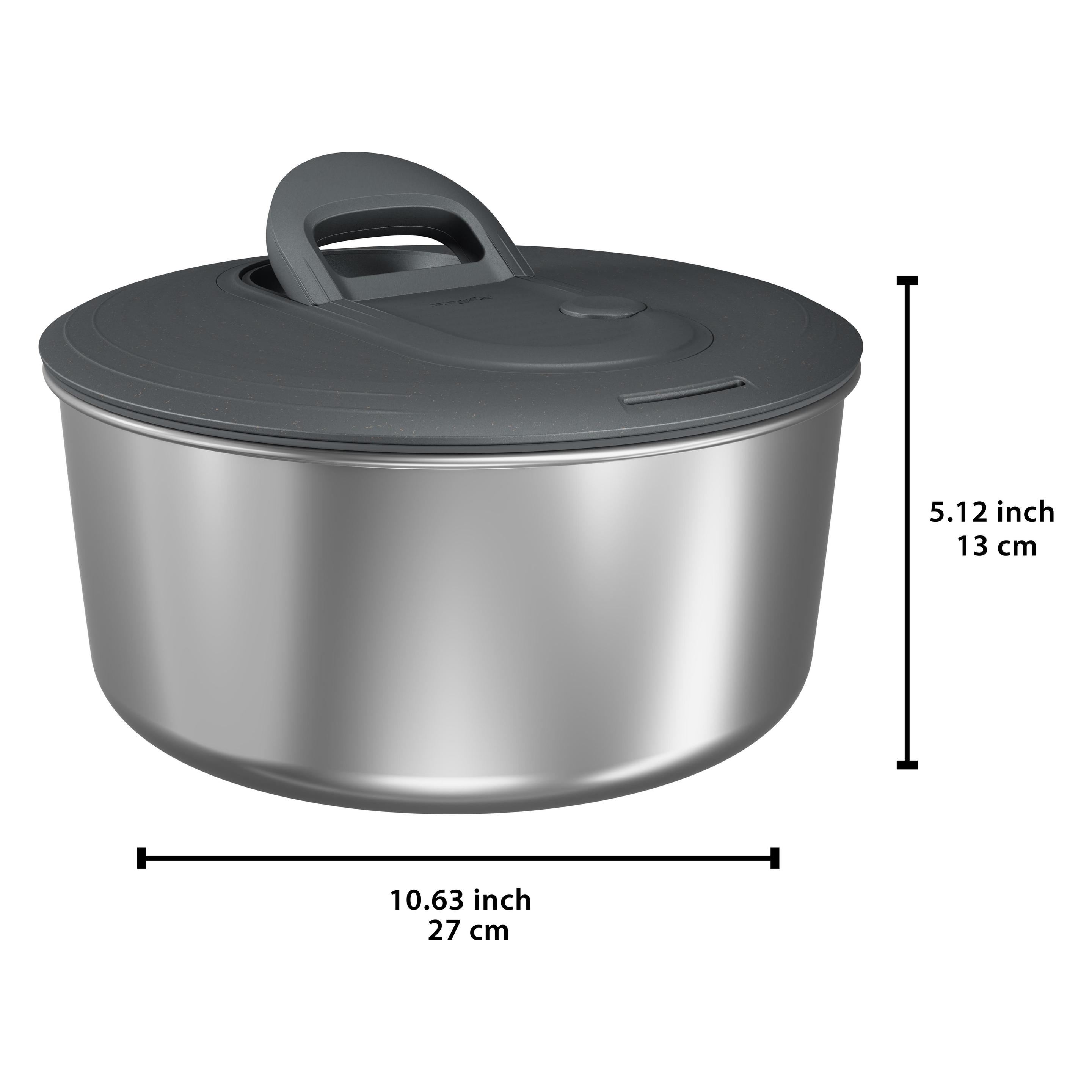Zyliss E940024 slacentrifuge Roestvrijstaal Trekkoord