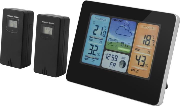 Actual product image Schou Weather station wireless with adapter