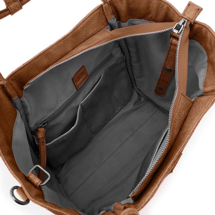 Produktbild FredsBruder Layer Shopper Tasche Leder 26 cm