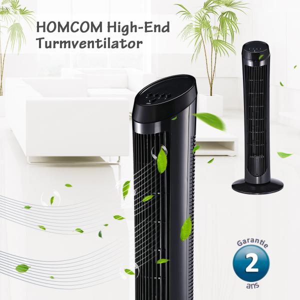 Produktbild Homcom Turmventilator mit 3 Belüftungsstufen