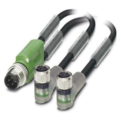 Phoenix Contact Sensor/actuator kabel, Kabels + Stekkers, Zwart