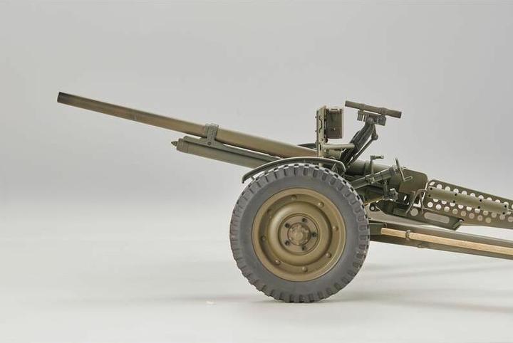 Actual product image RocHobby Trailer Anti-tank gun M3 1:6 (RTR Ready-to-Run)