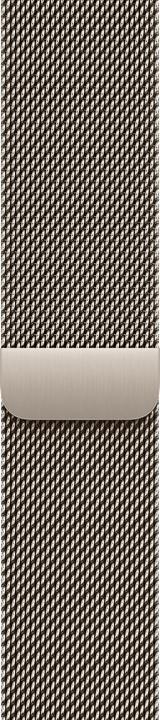 Actual product image Apple Natural Titanium Milanese Loop (42 mm, 95% recycled titanium)