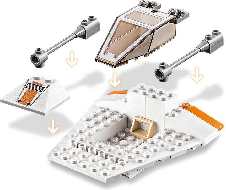 Actual product image LEGO Snowspeeder (75268, LEGO Star Wars)