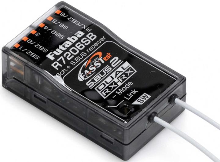 Actual product image Futaba R7206SB 2.4 GHz FASSTest Empfänger S-BUS 2