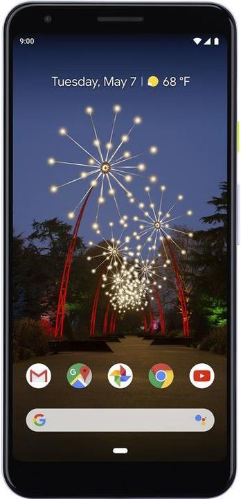 Produktbild Google Pixel 3a (64 GB, Clearly White, 5.60", Single SIM, 4G)