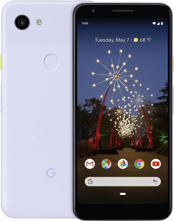 Produktbild Google Pixel 3a (64 GB, Clearly White, 5.60", Single SIM, 12.20 Mpx, 4G)