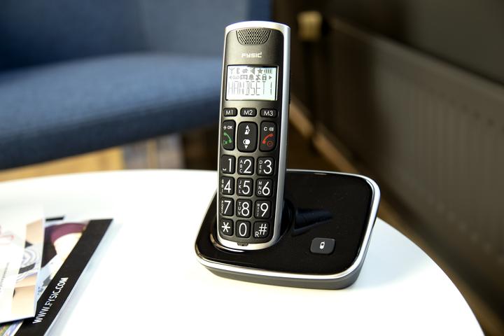 Productafbeelding Fysic FX-6020 - Grote knop Dect telefoon - 2 handsets - Zwart