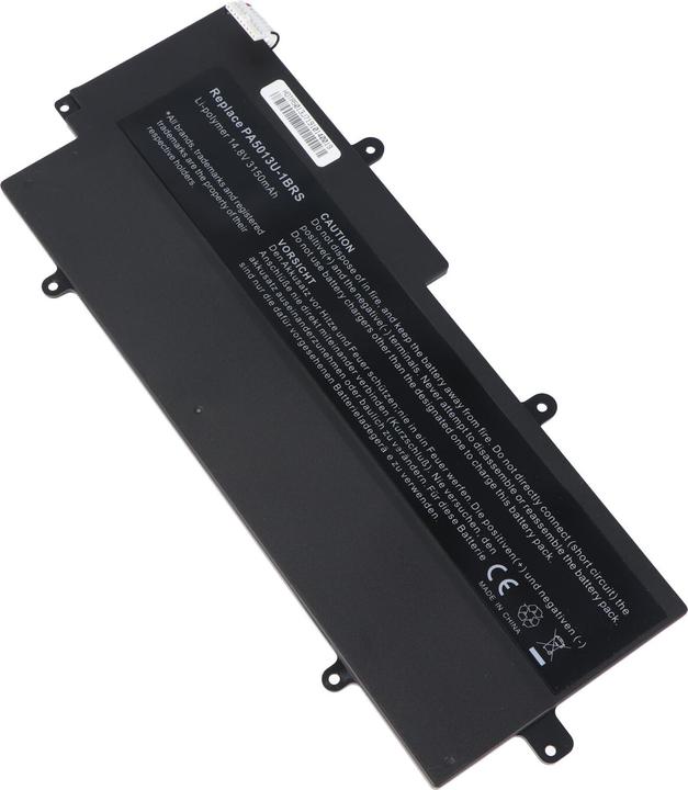 Produktbild Toshiba Akku Portege Z830 Ultrabook Akku, Z835, Z930, Z935, PA5013U, PA5013U-1BRS (4 Zellen, 3000 mAh)
