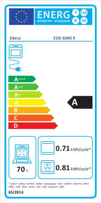 Energie-Label EOE-6040 X