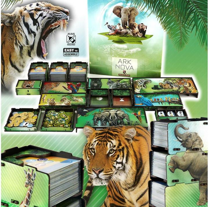 Produktbild E-Raptor Insert: Ark Nova UV Print (GB) (Englisch)