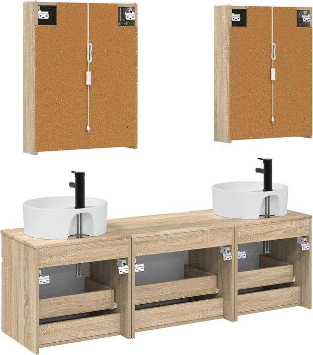 Produktbild vidaXL Badezimmerschrank-Set