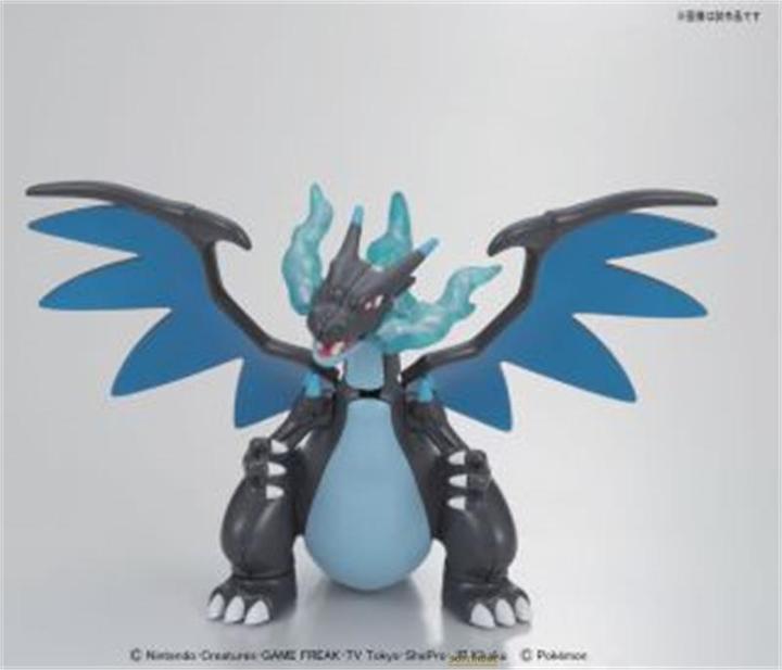 Actual product image Bandai Pokemon - Mega Charizard X Pokepla