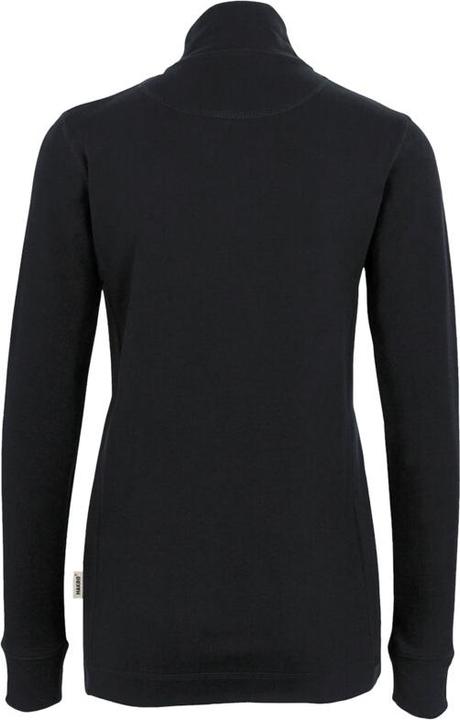 Actual product image Hakro Ladies Sweat Jacket INTERLOCK black size L (L)