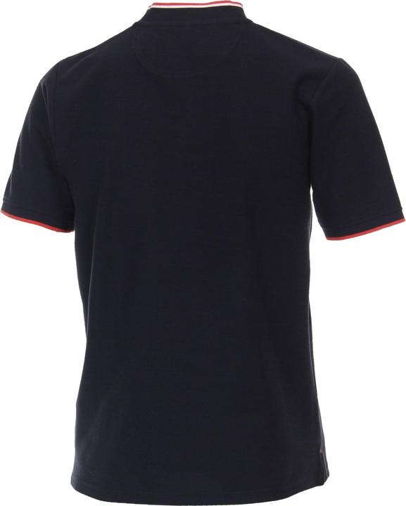 Immagine prodotto Casa Moda Polo Camicia Polo a maniche corte con colletto college e strisce a contrasto (L)