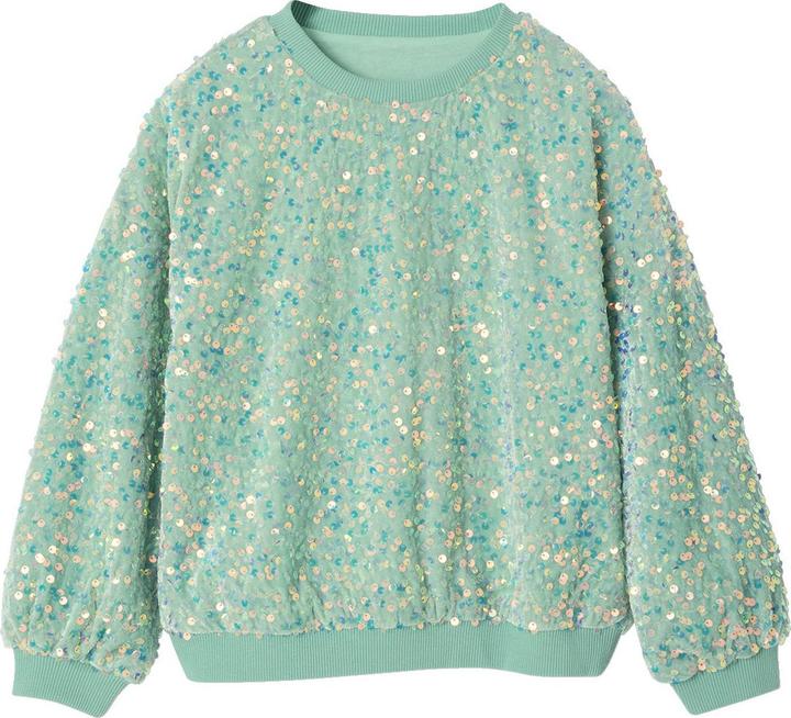 Actual product image Vertbaudet Mädchen Samt-Shirt mit Pailletten (92)