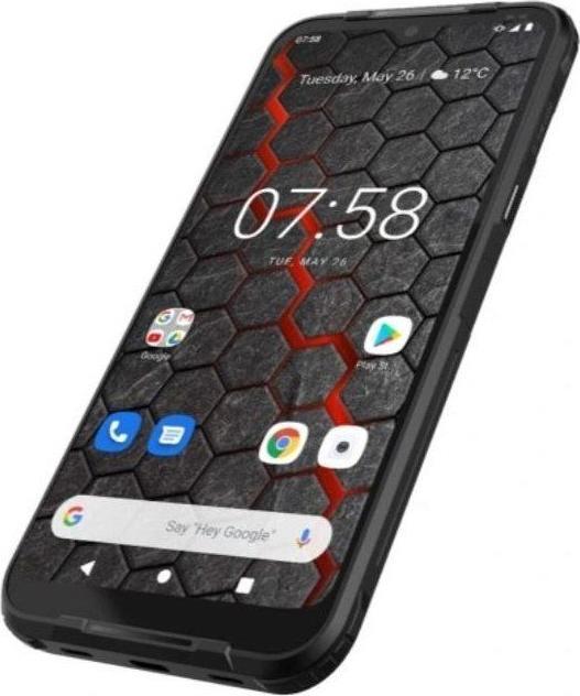 Actual product image Myphone HAMMER Blade 3 (6.2 inch) Dual SIM Android 10.0 USB Type-C (64 GB, Black, 6.20", SIM + eSIM, 4G)