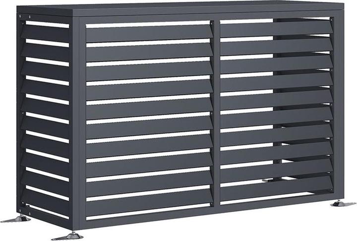 Actual product image Holmberg Abdeckung für Wärmepumpen oder Klimageräte 140x50x89cm