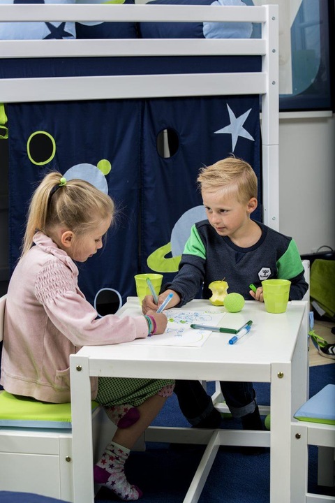 Produktbild Hoppekids Schreibtisch auf Rollen (Kindertisch)