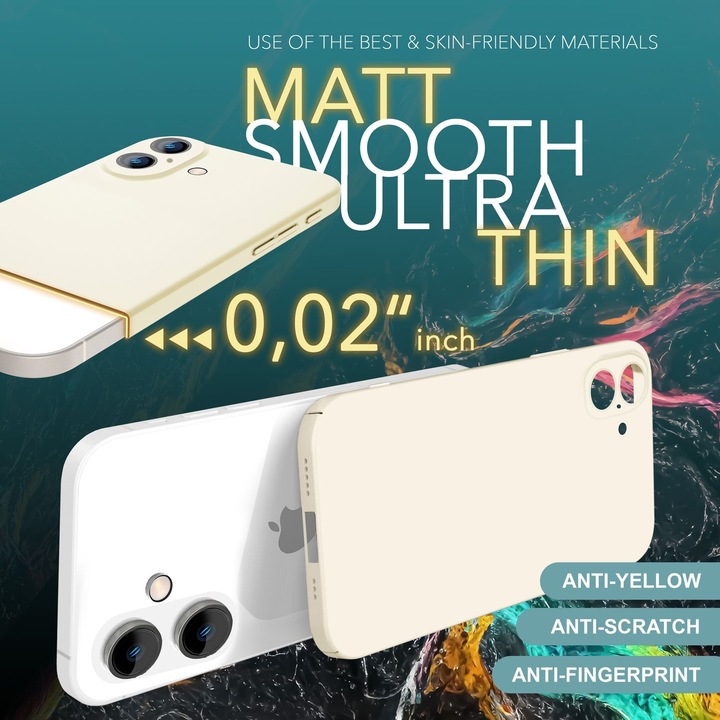 Produktbild Nalia Extra Dünne Handyhülle 0,5mm (Apple iPhone 16 Plus)